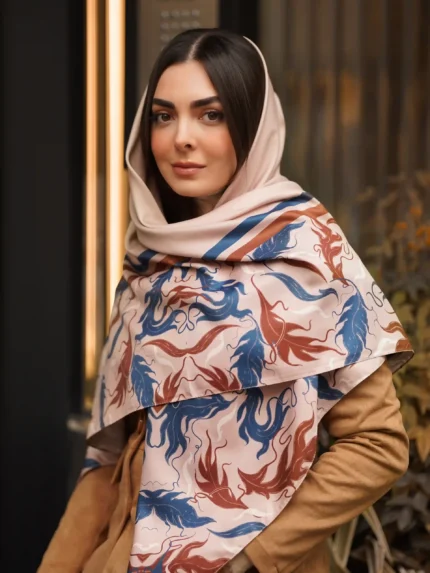 روسری نخی کد R458