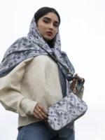 روسری نخی زنانه کد R500
