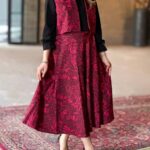 جلیقه و دامن وستای | کد 648