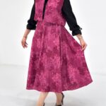 جلیقه و دامن وستای | کد 677