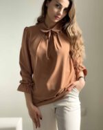شومیز مدل B قهوه ای
