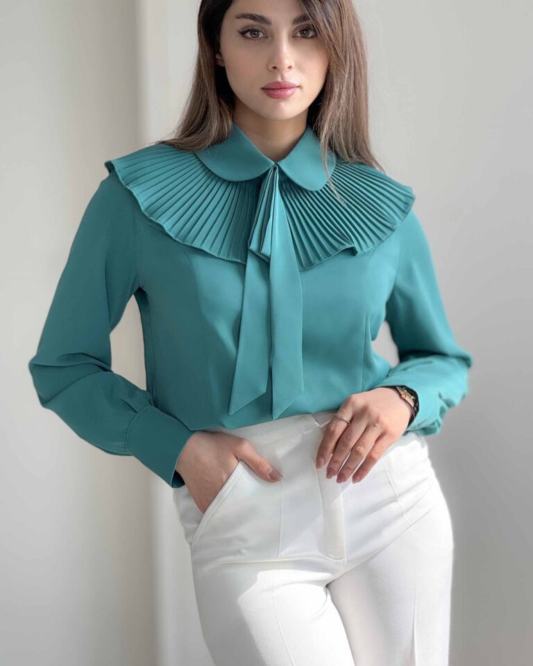 شومیز سبزابیR