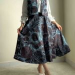 جلیقه و دامن وستای | کد 655