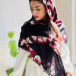 روسری نخی کد R629