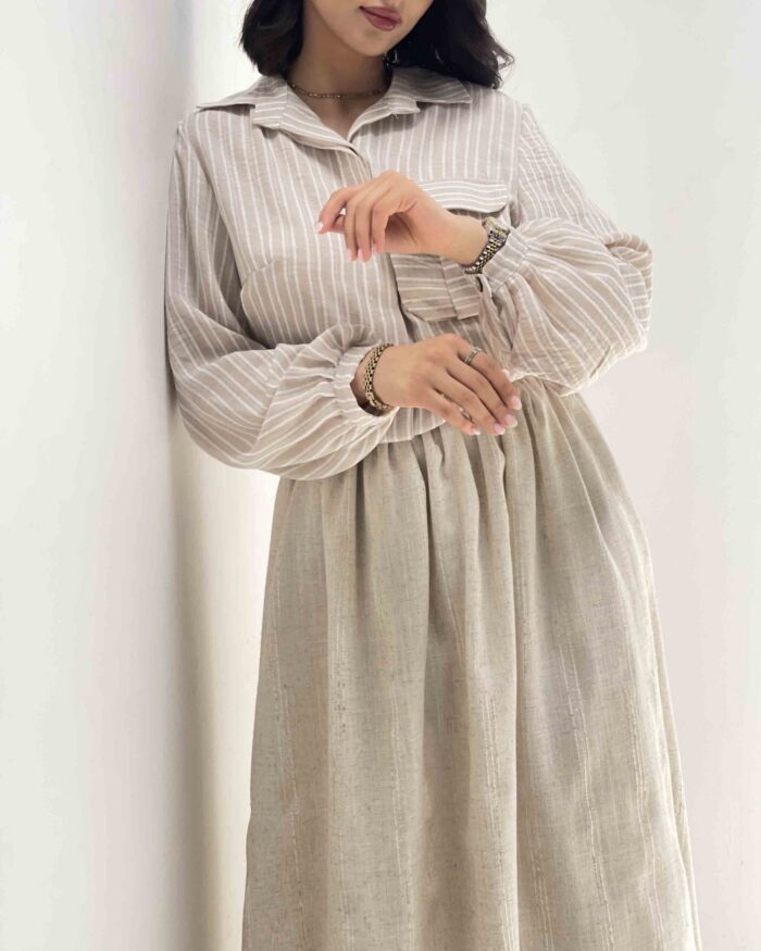 دامن لینن لمه 3 scaled