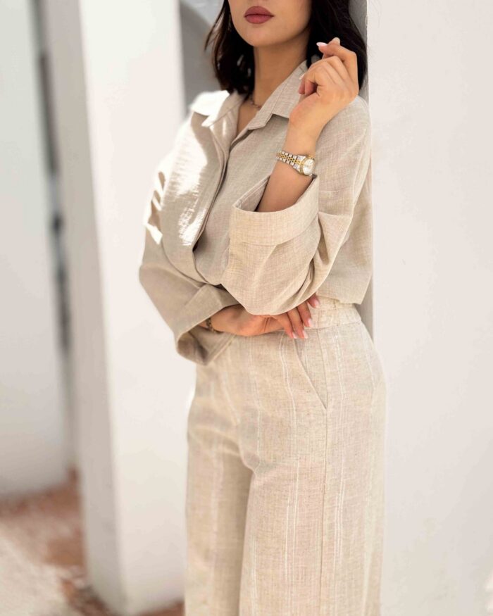 شلوار لینن لمه 2 scaled