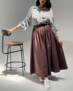 شومیز راه طوسی وستای | کد R002 - Image 4