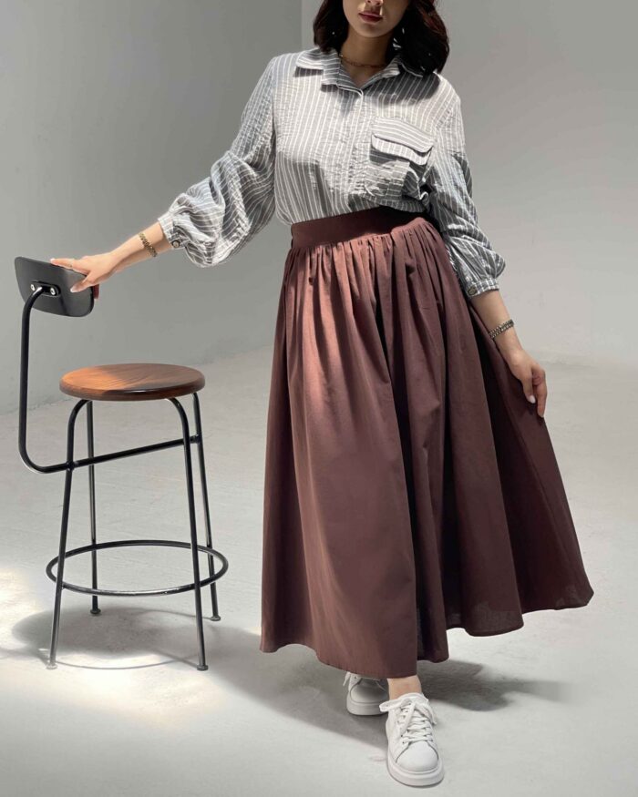 شومیز راه طوسی وستای | کد R002 - Image 4