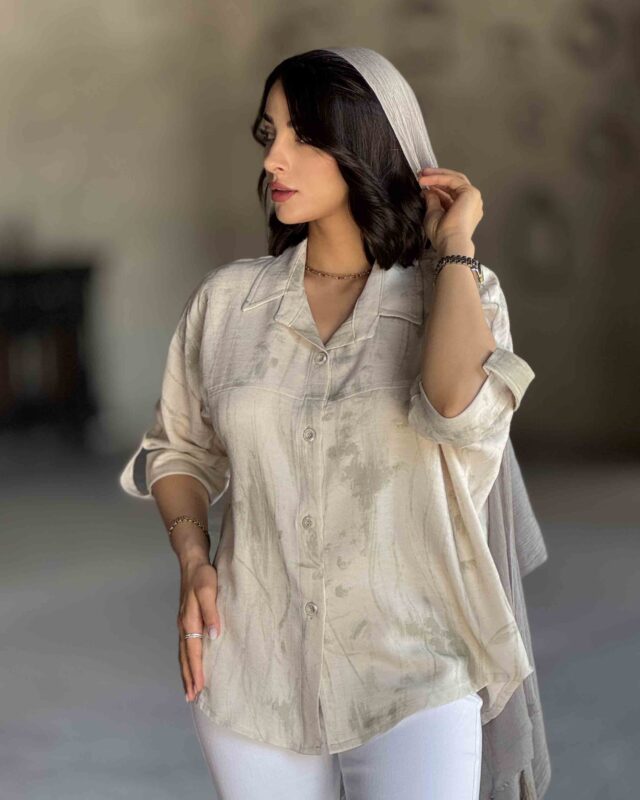 شومیز موج سبز 1