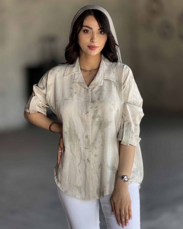 شومیز موج سبز 2