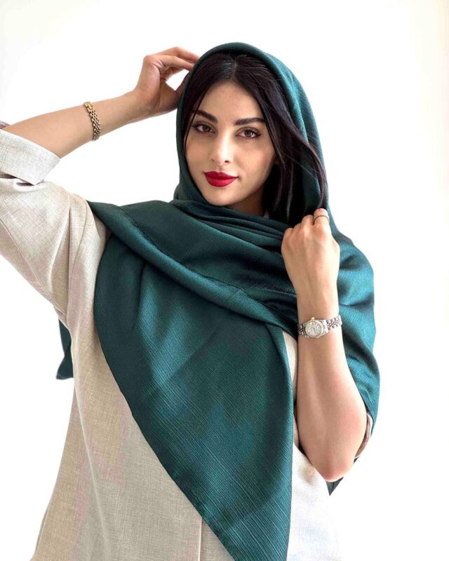 Crystal Shine Jade Scarf