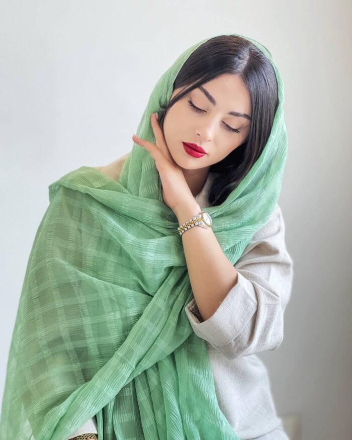 Green Nava Shawl