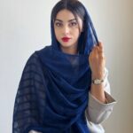 شال نوا سرمه ای