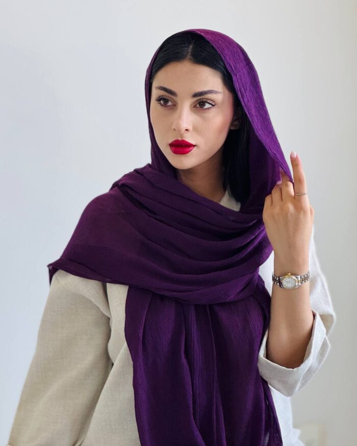 Purple Luna Shawl2