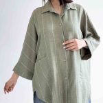 مانتو شانتون لمه سبز | کد M01