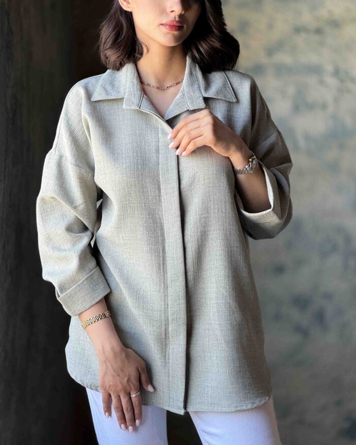 شومیز ساتیا سبز 1 scaled