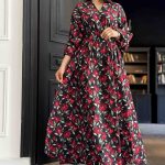 پیراهن سوپر کلوش رد رز