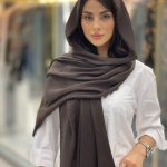 شال پاییزه بیسکوییتی کد R08