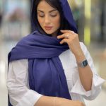 شال پاییزه بیسکوییتی کد R04