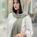 شال پاییزه بیسکوییتی کد R07