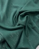 روسری کرشه لمه سبز زمردی