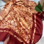 روسری کلاسیک ابریشم کد 01