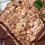 روسری کلاسیک ابریشم کد 03