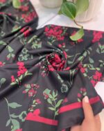 روسری کلاسیک ابریشم کد 670 - تصویر 2